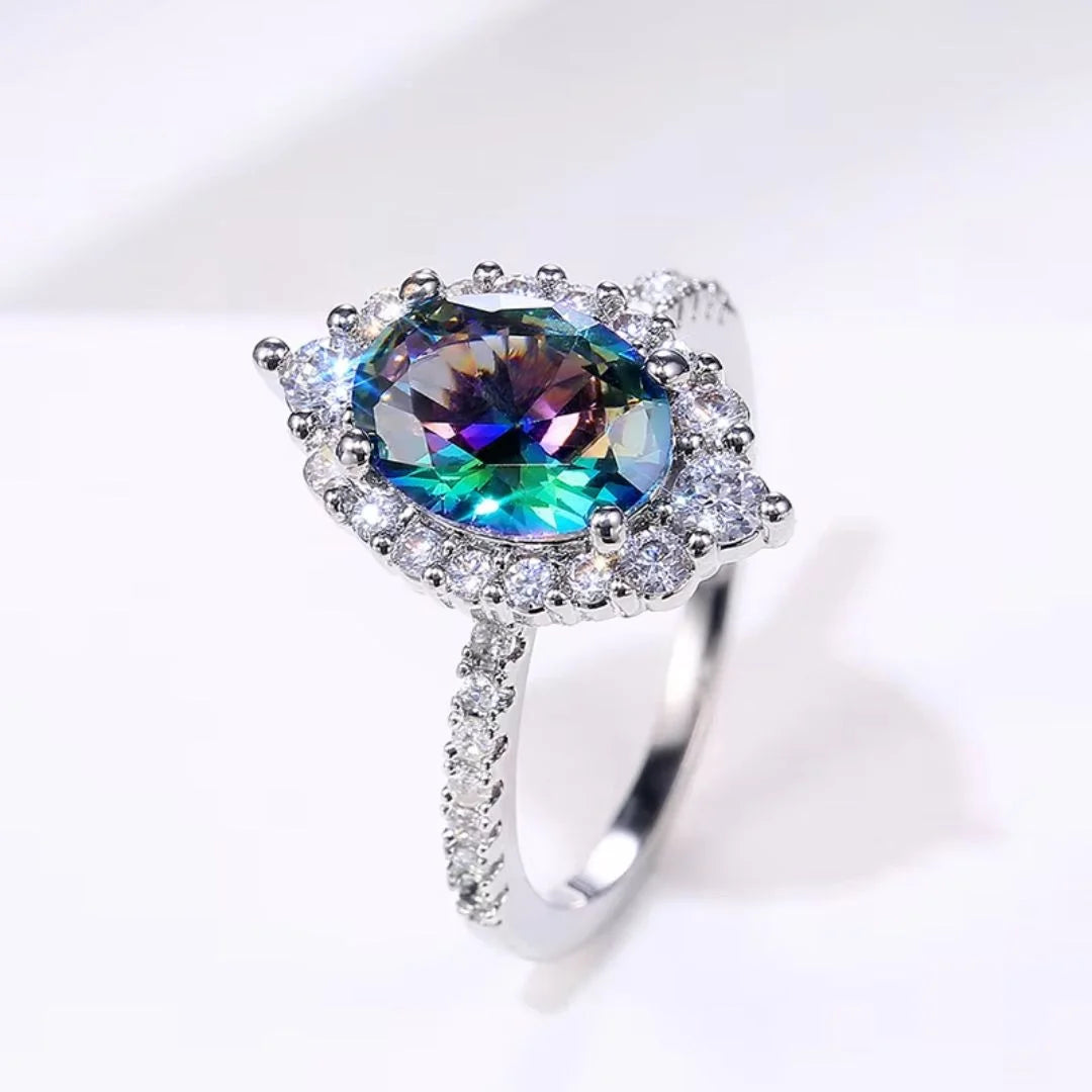 June Alexandrite Birthstone Ring