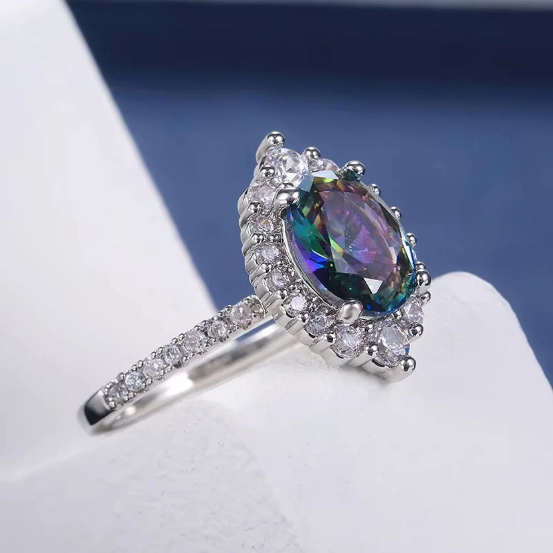 June Alexandrite Birthstone Ring