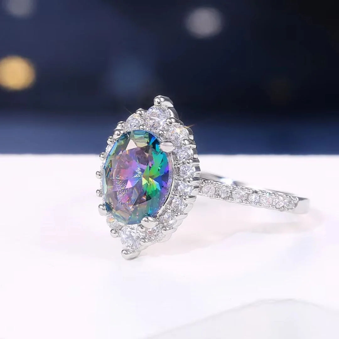 June Alexandrite Birthstone Ring