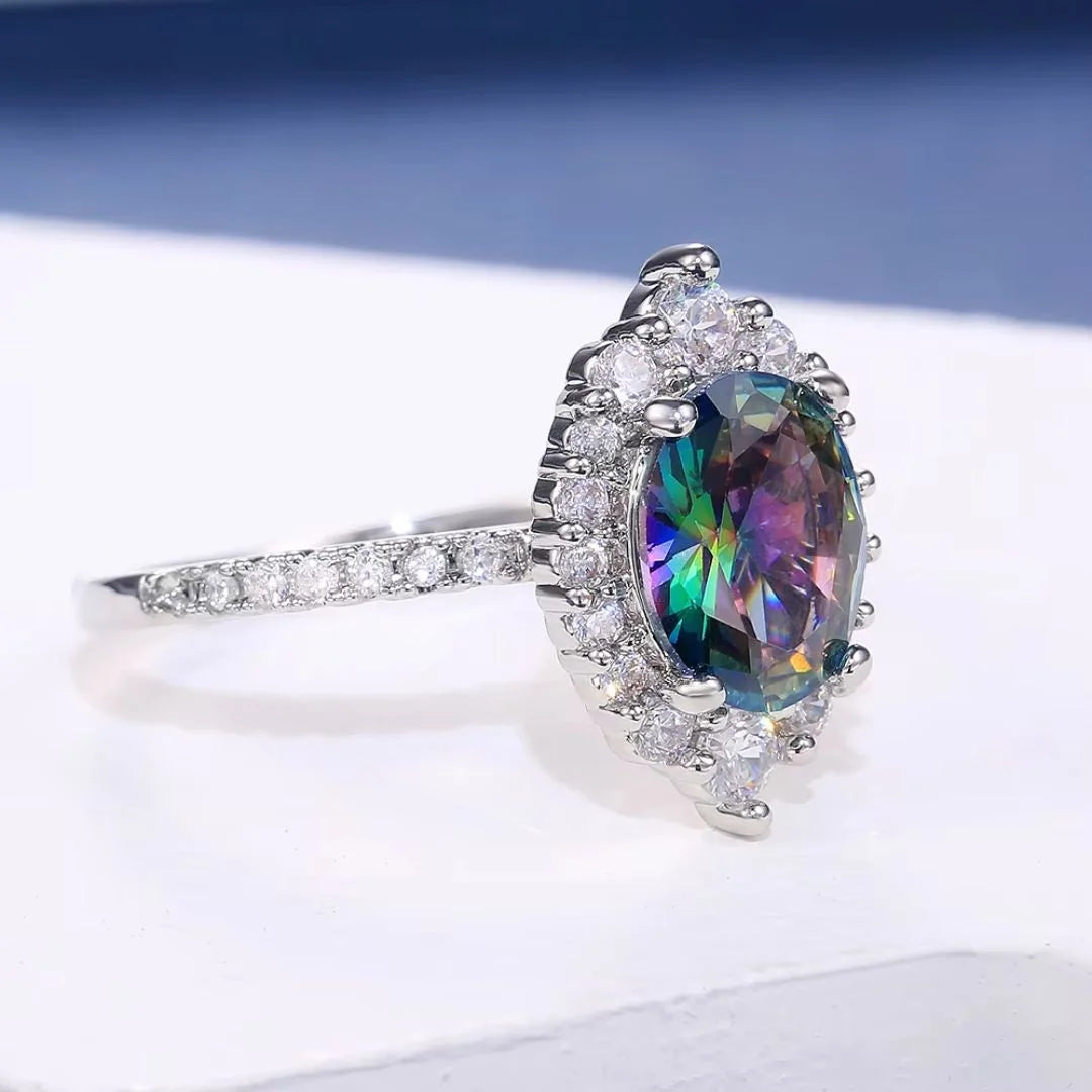 June Alexandrite Birthstone Ring