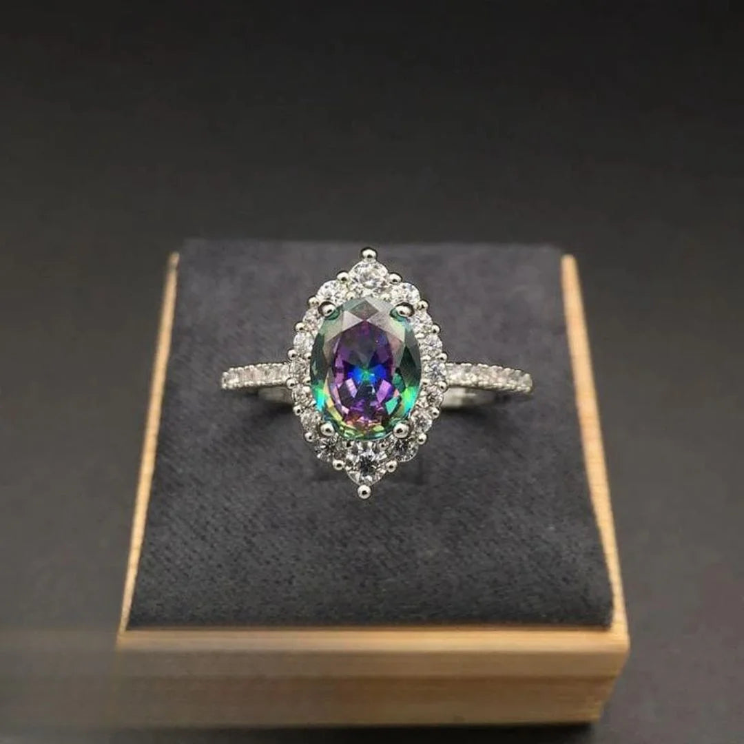 June Alexandrite Birthstone Ring