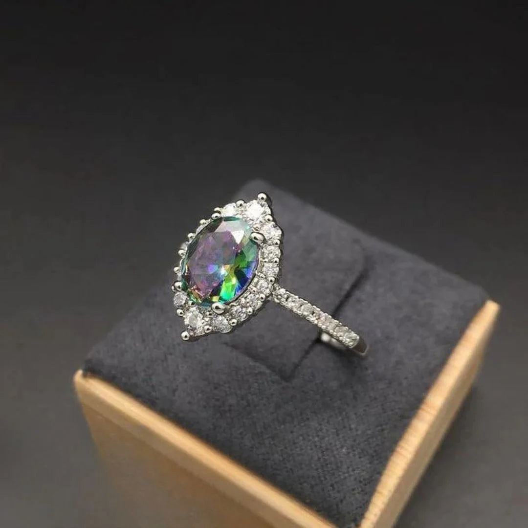 June Alexandrite Birthstone Ring