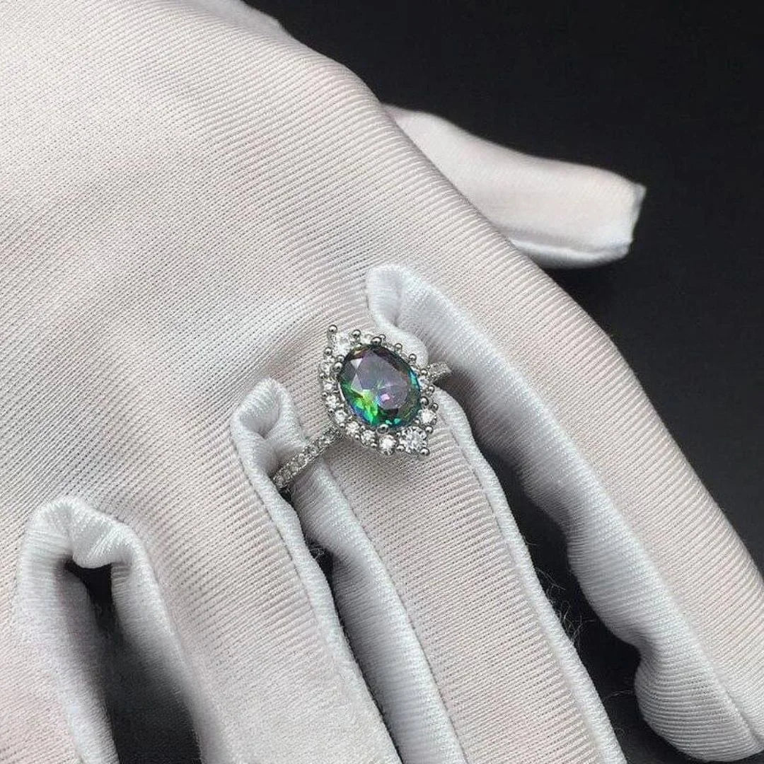 June Alexandrite Birthstone Ring