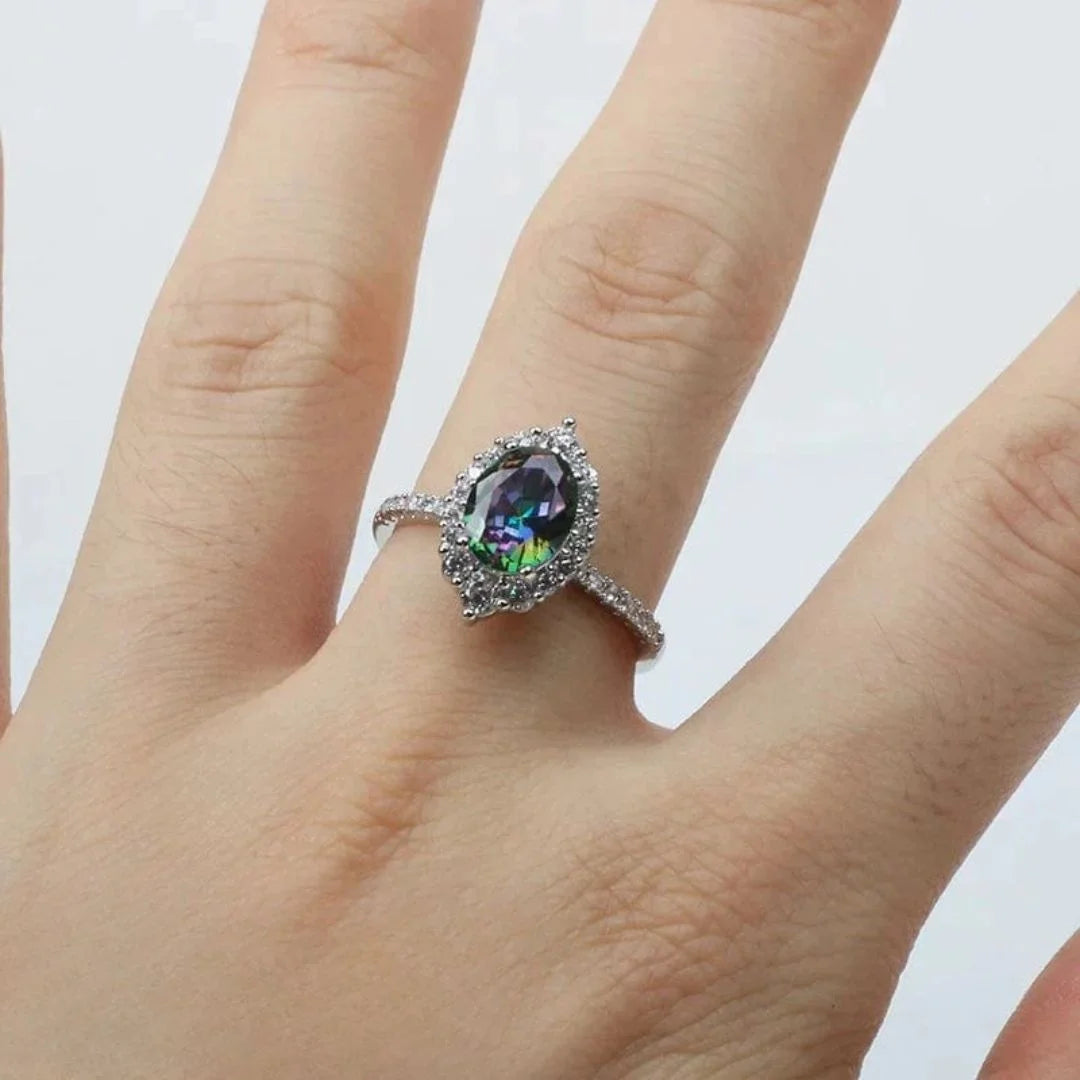 June Alexandrite Birthstone Ring
