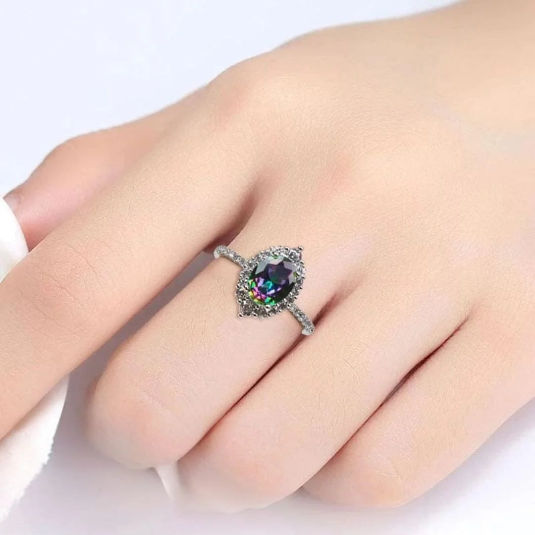 June Alexandrite Birthstone Ring