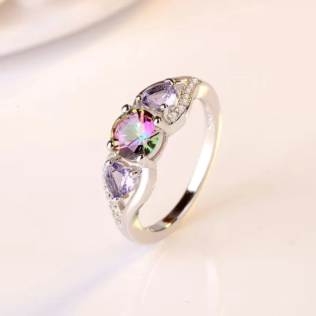 June Alexandrite Birthstone Ring