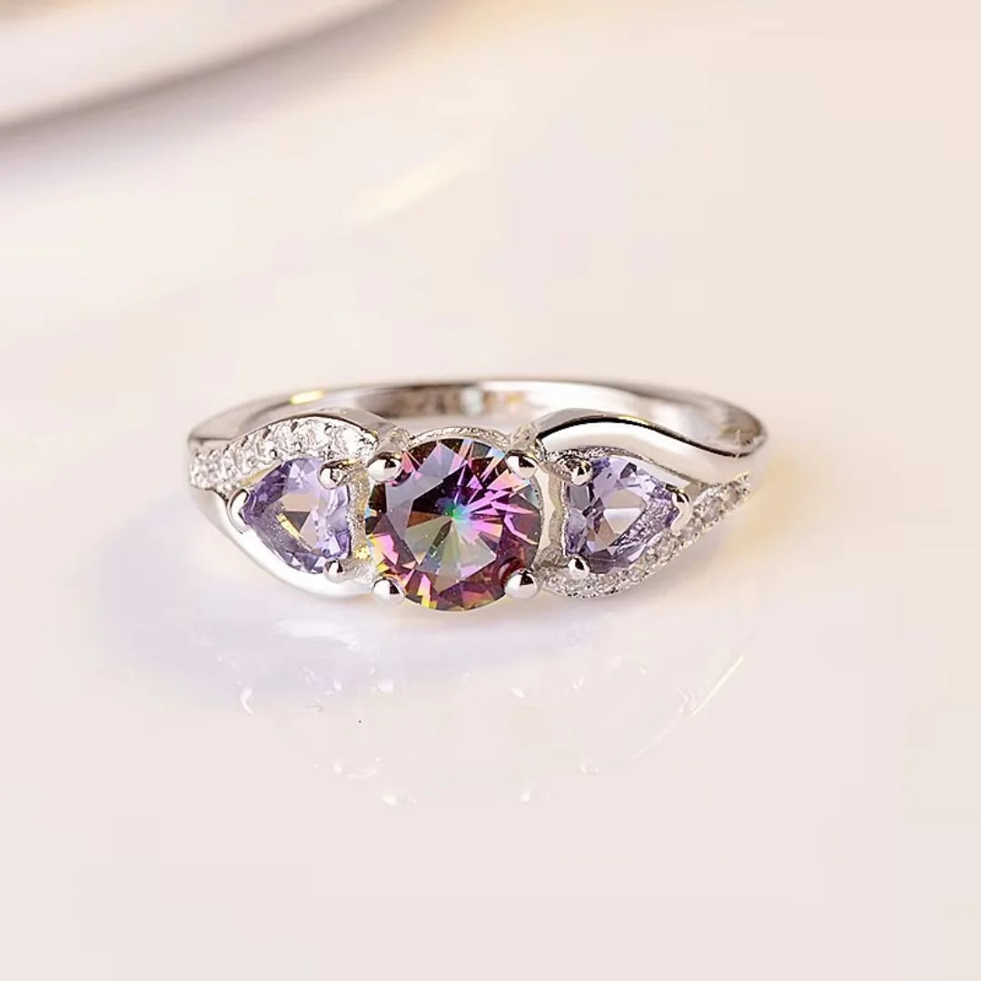 June Alexandrite Birthstone Ring