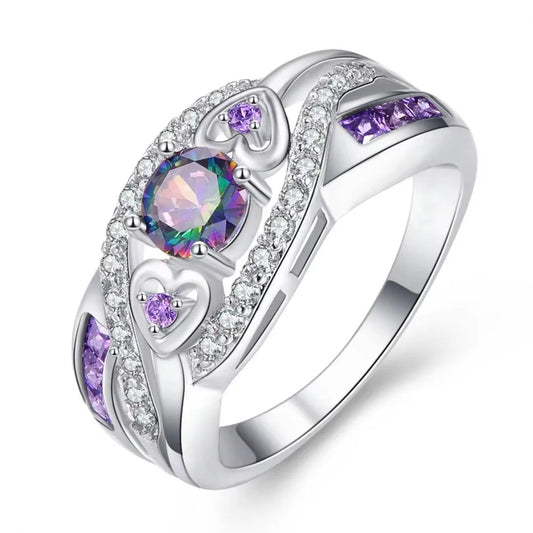 June Alexandrite Birthstone Ring