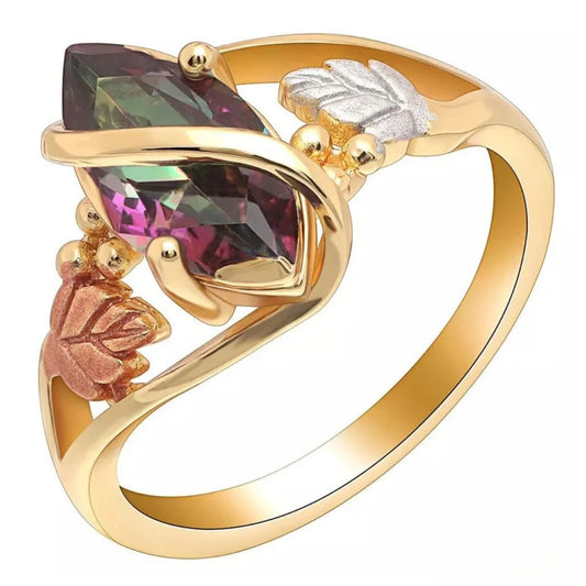June Alexandrite Birthstone Ring