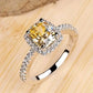 November Citrine Birthstone Ring