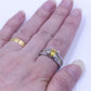 November Citrine Birthstone Ring