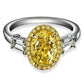 November Citrine Birthstone Ring
