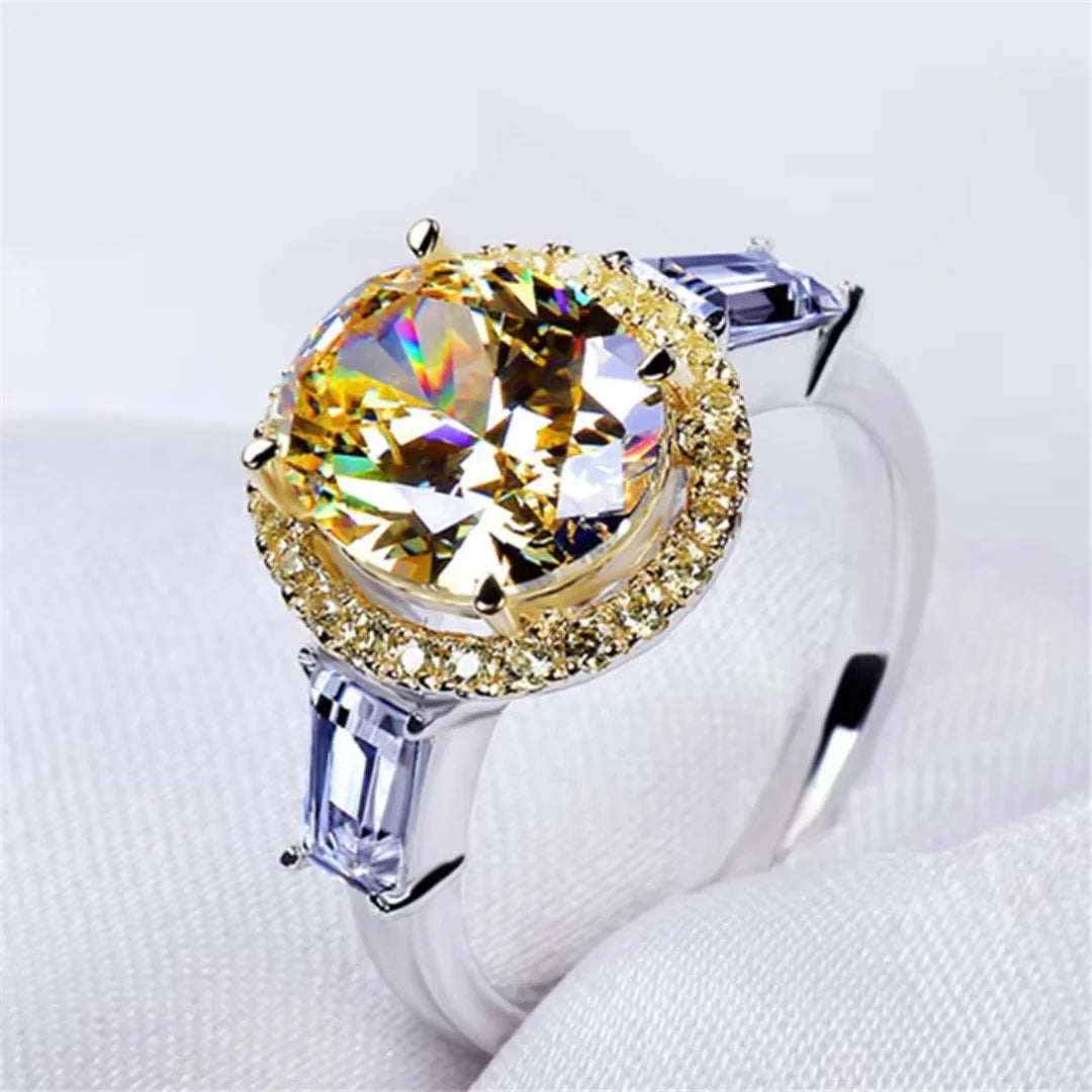 November Citrine Birthstone Ring