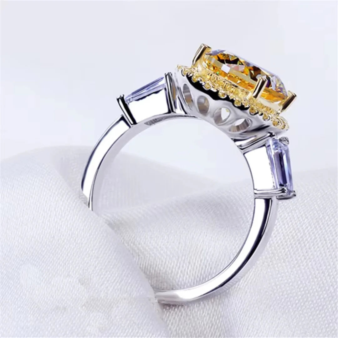 November Citrine Birthstone Ring