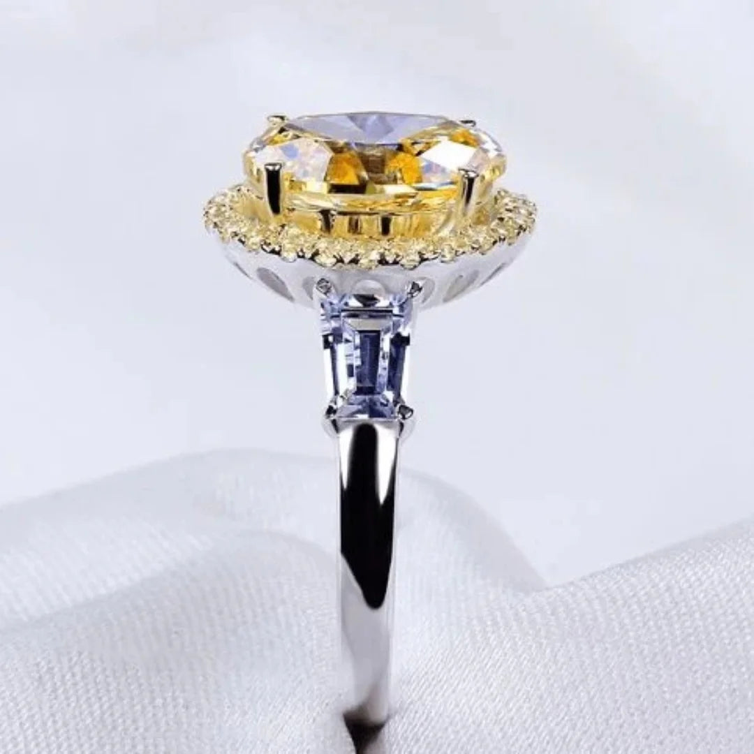 November Citrine Birthstone Ring