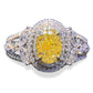 November Citrine Birthstone Ring