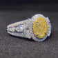 November Citrine Birthstone Ring