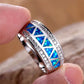 October Opal Birthstone Ring