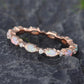 Mystic October Opal Birthstone Ring