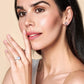 June Oval Moonstone Birthstone Ring