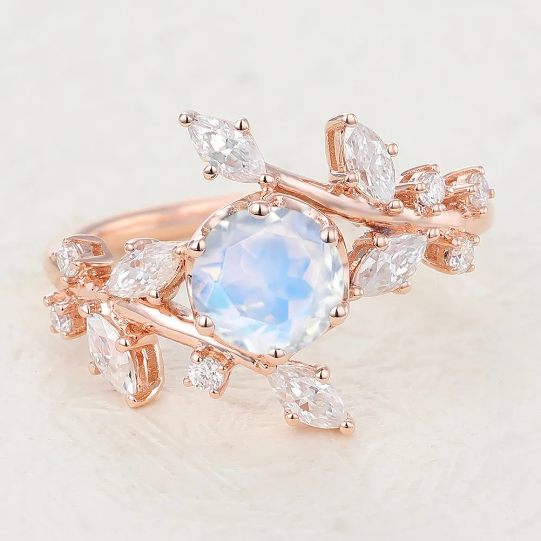 Diane Moonstone Ring