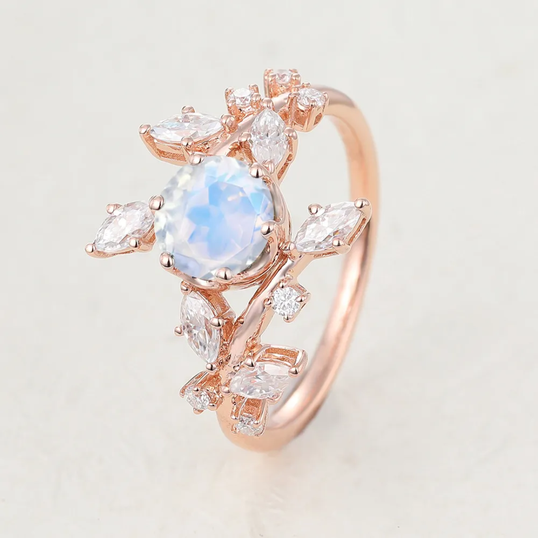 Diane Moonstone Ring