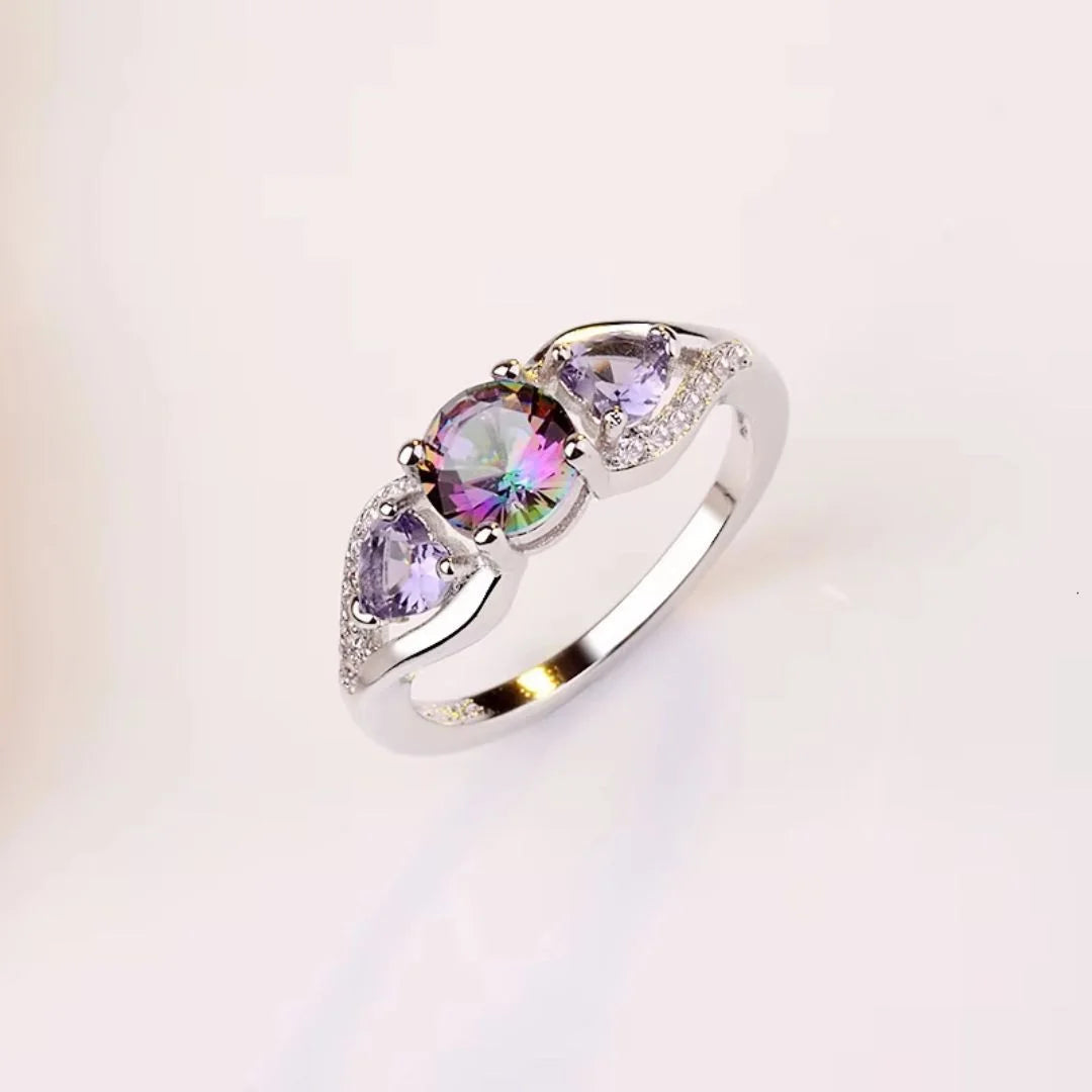June Alexandrite Birthstone Ring