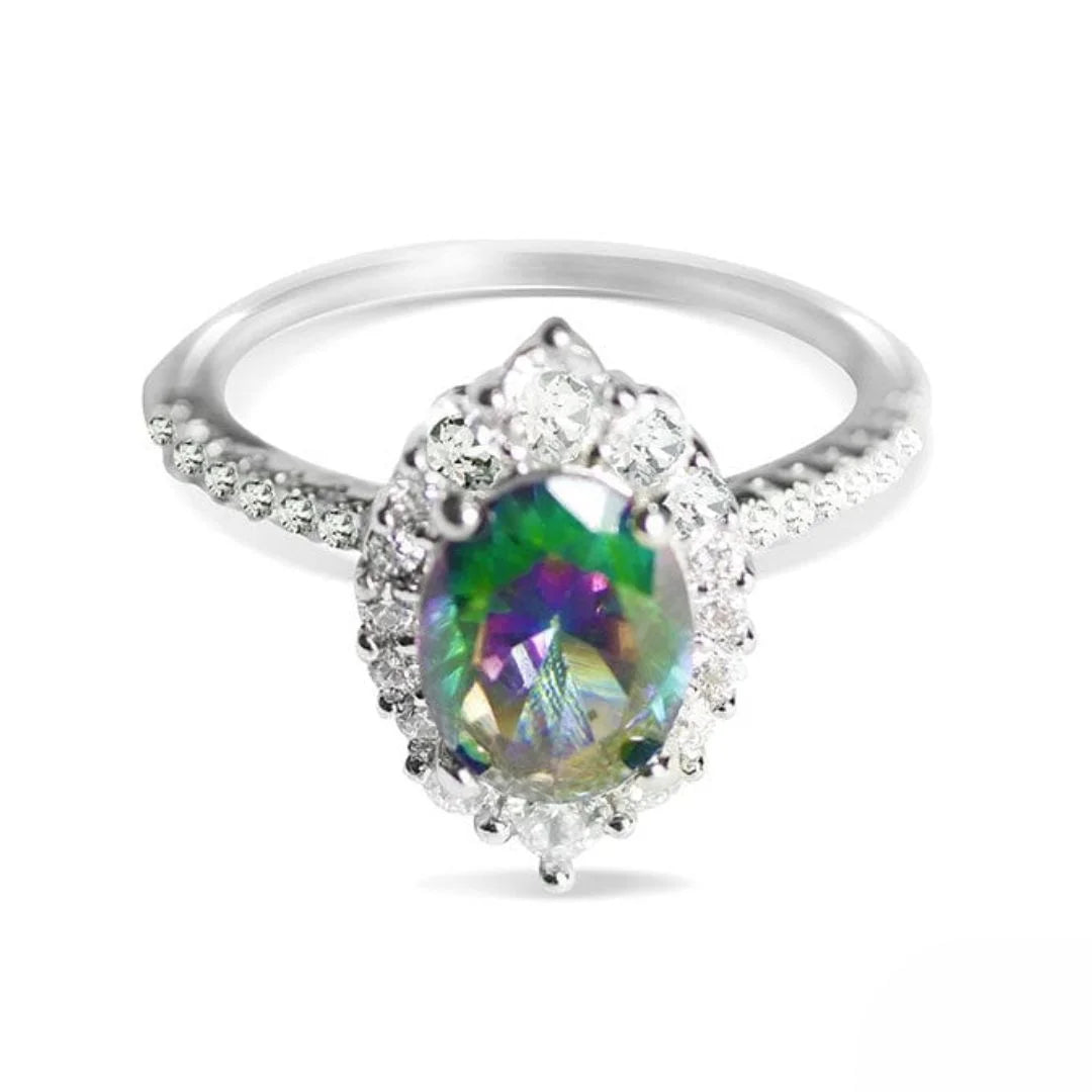 June Alexandrite Solitaire Ring