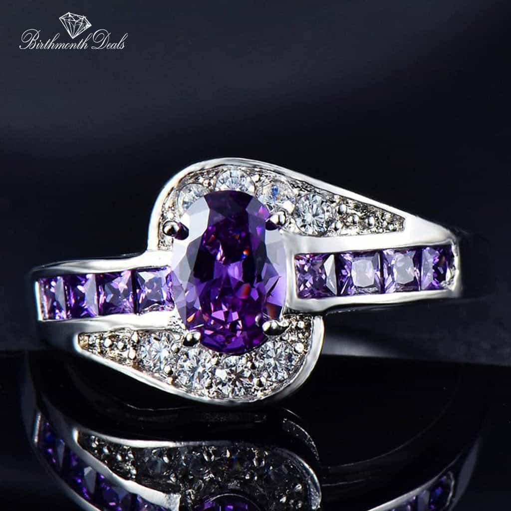 June Alexandrite Statement Ring