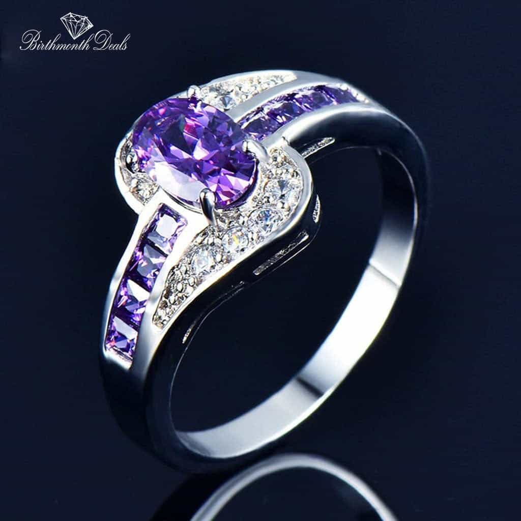 June Alexandrite Statement Ring