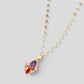 February Amethyst Birthstone Necklace