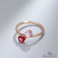 July Ruby Birthstone Ring - Birthmonth Deals