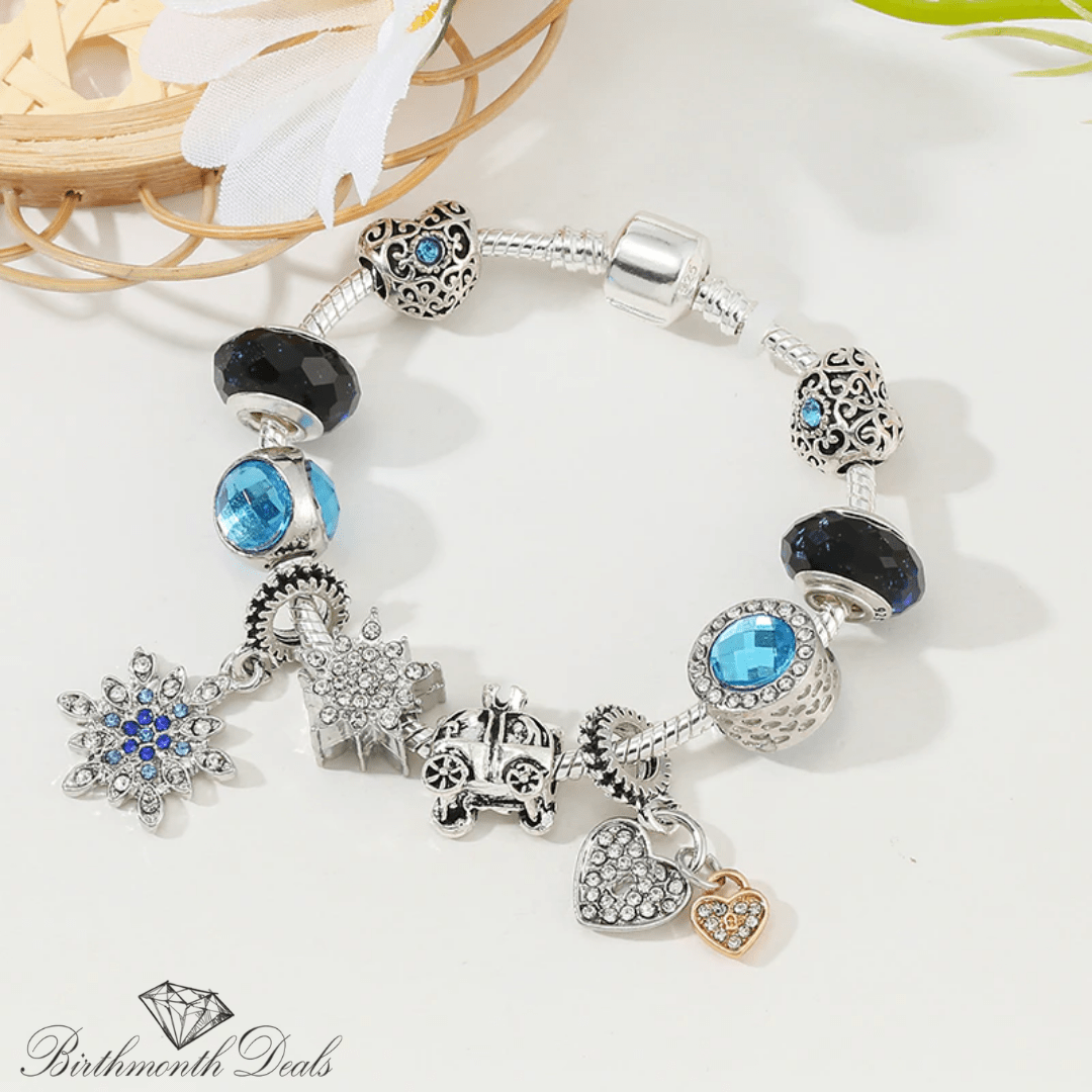December Zircon Birthstone Bracelet - Birthmonth Deals