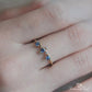March Aquamarine Birthstone Ring - Birthmonth Deals