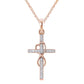 Infinity Crucifix Necklace - Birthmonth Deals