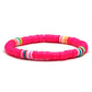 Polymer Clay Heishi Disc Bead Bracelet - Birthmonth Deals