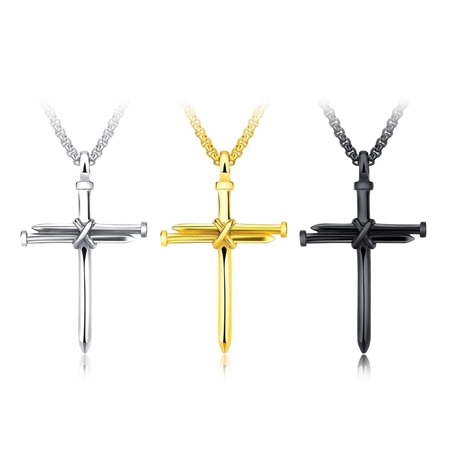 Nail Cross Necklace - Birthmonth Deals