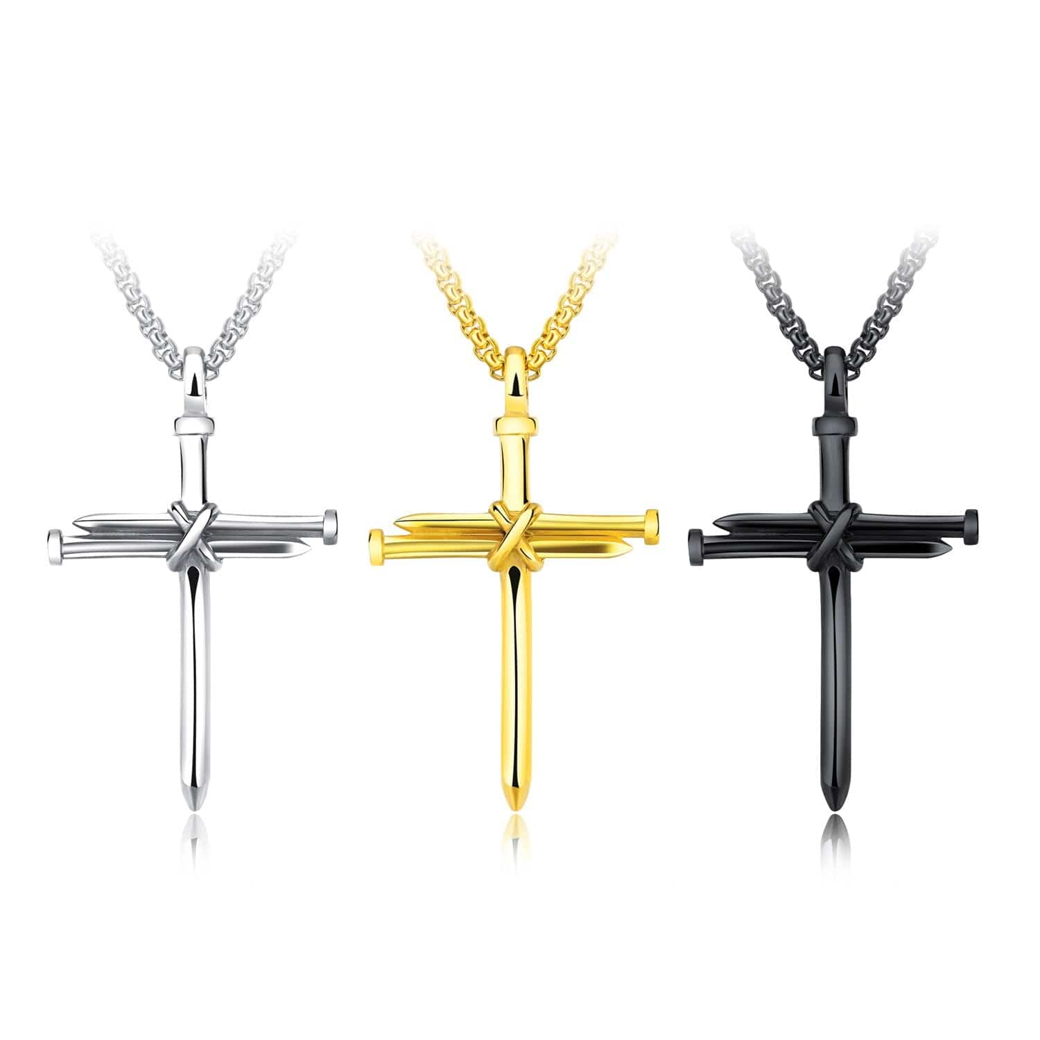 Nail Cross Necklace - Birthmonth Deals