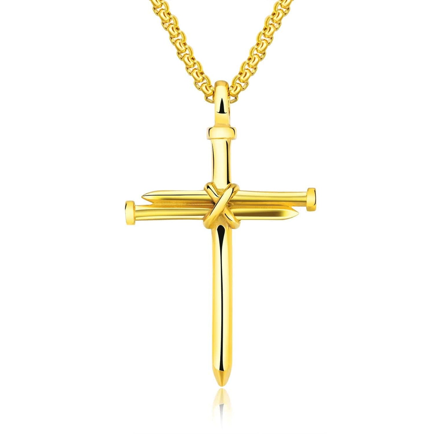 Nail Cross Necklace - Birthmonth Deals