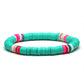 Polymer Clay Heishi Disc Bead Bracelet - Birthmonth Deals