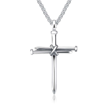 Nail Cross Necklace - Birthmonth Deals