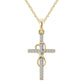 Infinity Crucifix Necklace - Birthmonth Deals