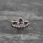 February Amethyst Stacking Birthstone Ring - Birthmonth Deals