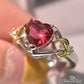 January Garnet Birthstone Ring - Birthmonth Deals