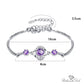 February Amethyst Birthstone Bracelet - Birthmonth Deals