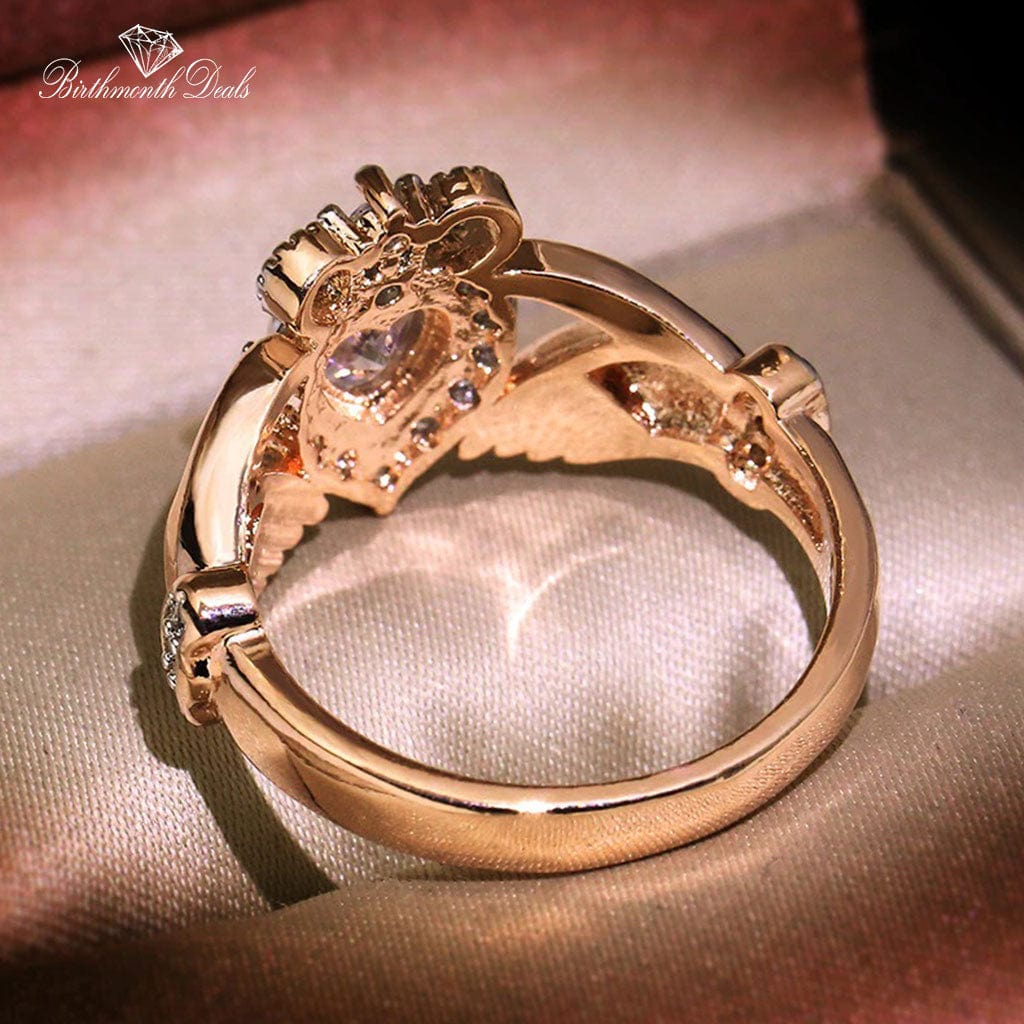 April Diamond Birthstone Ring - Birthmonth Deals