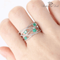 March Aquamarine Birthstone Ring - Birthmonth Deals