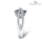 March Aquamarine Birthstone Ring - Birthmonth Deals