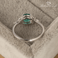 May Emerald Birthstone Stacking Ring - Birthmonth Deals