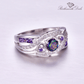 June Alexandrite Birthstone Ring - Birthmonth Deals